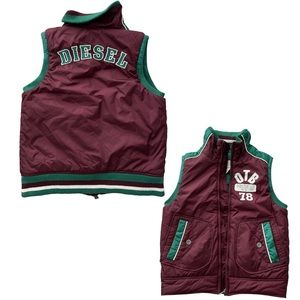 Insane Vintage Diesel Puffer Vest 😻